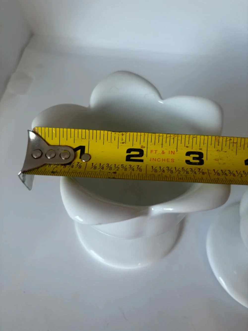 Xcell white porcelain